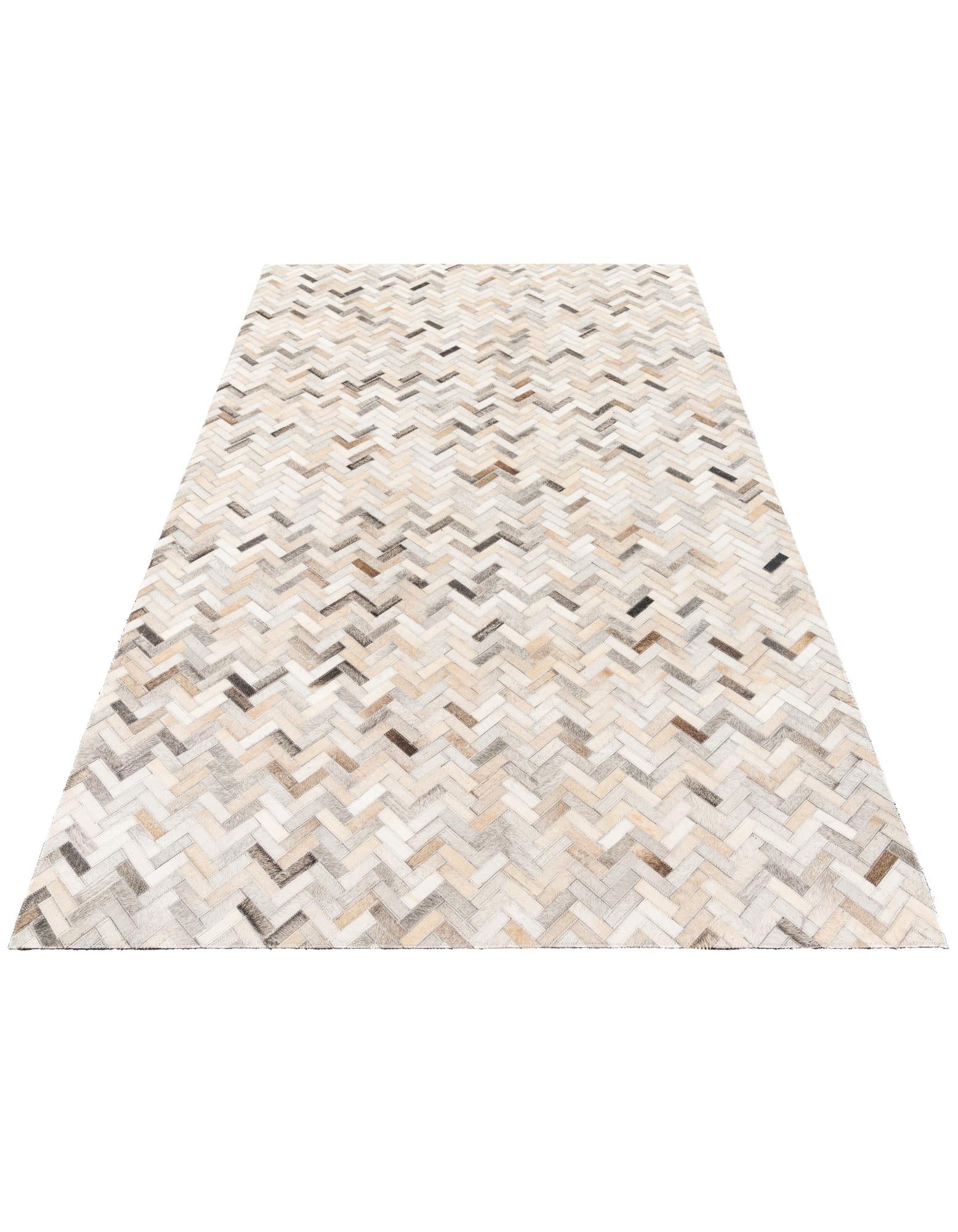 4' 10 x 7' 10 Cowhide Stocks Rug