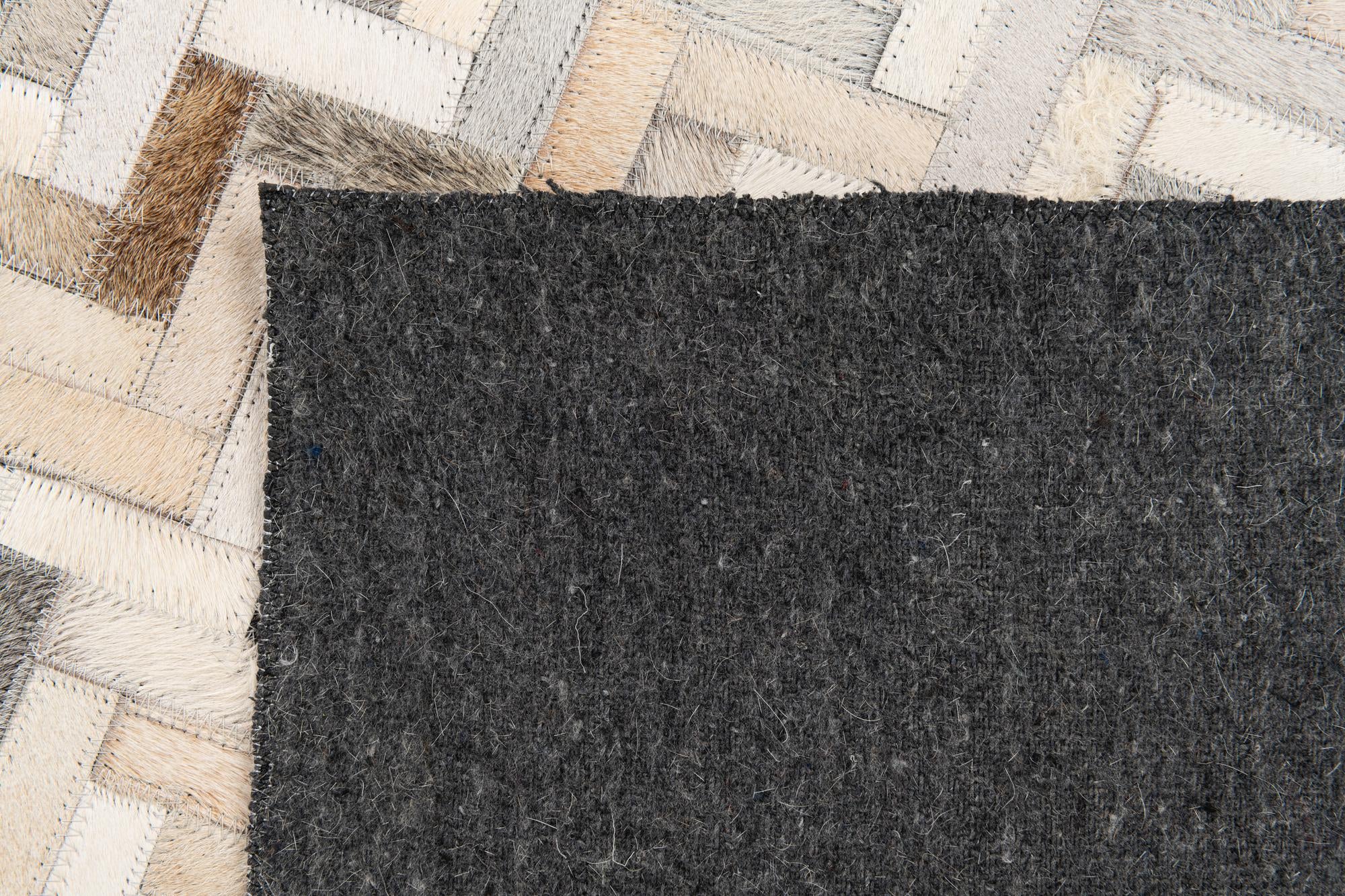 4' 10 x 7' 10 Cowhide Stocks Rug