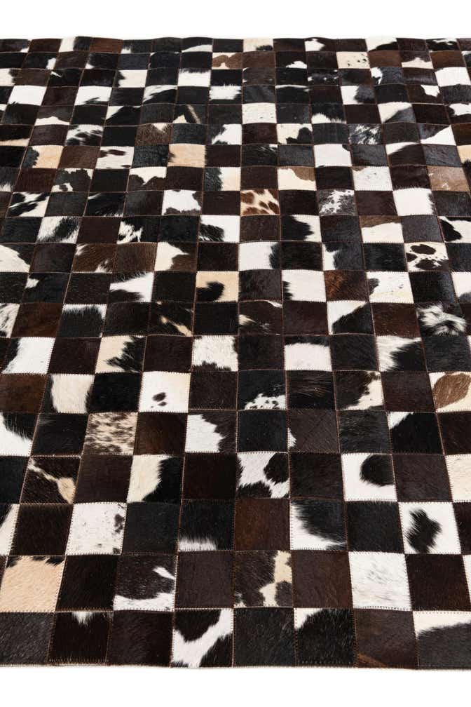 5' x 7' 11 Cowhide Stocks Rug