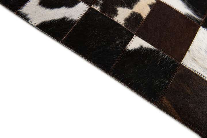 5' x 7' 11 Cowhide Stocks Rug