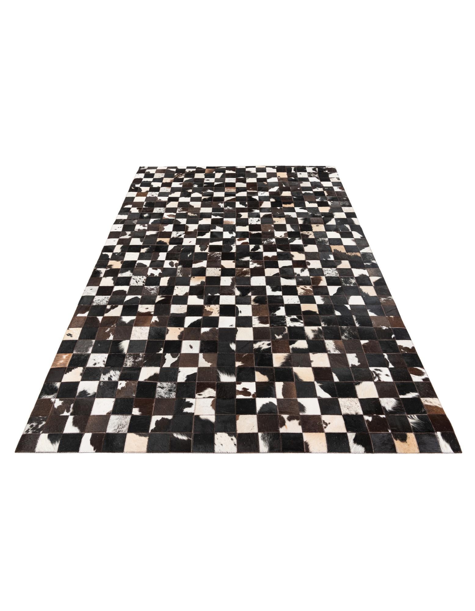 5' x 7' 11 Cowhide Stocks Rug