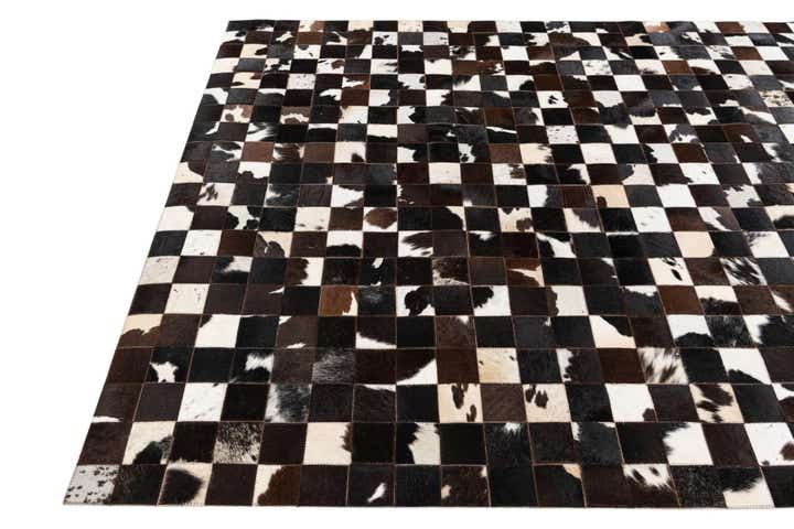 5' x 7' 11 Cowhide Stocks Rug