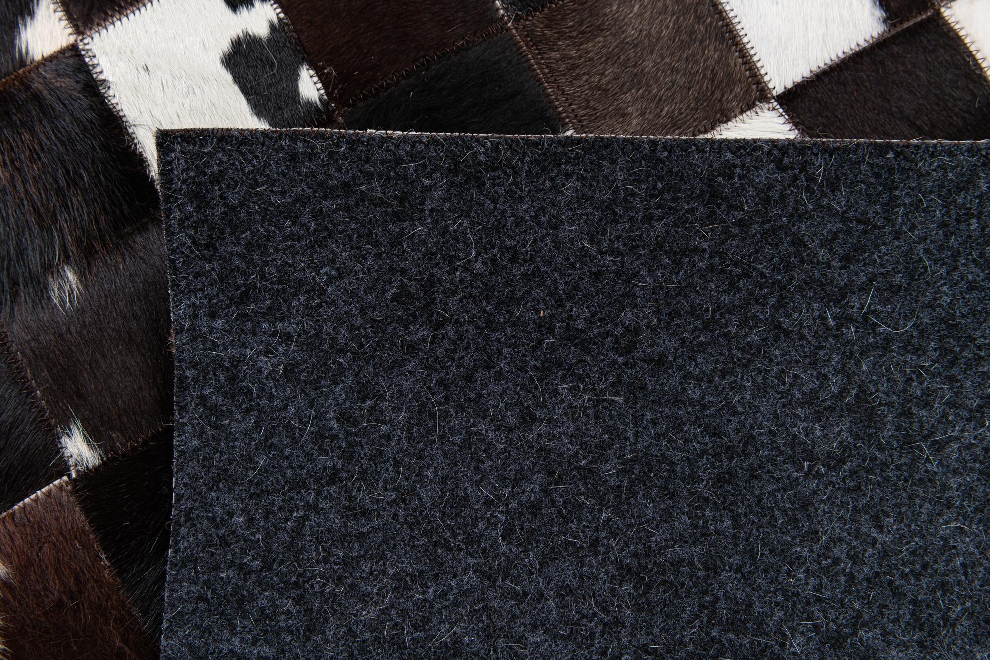 5' 1 x 8' Cowhide Stocks Rug