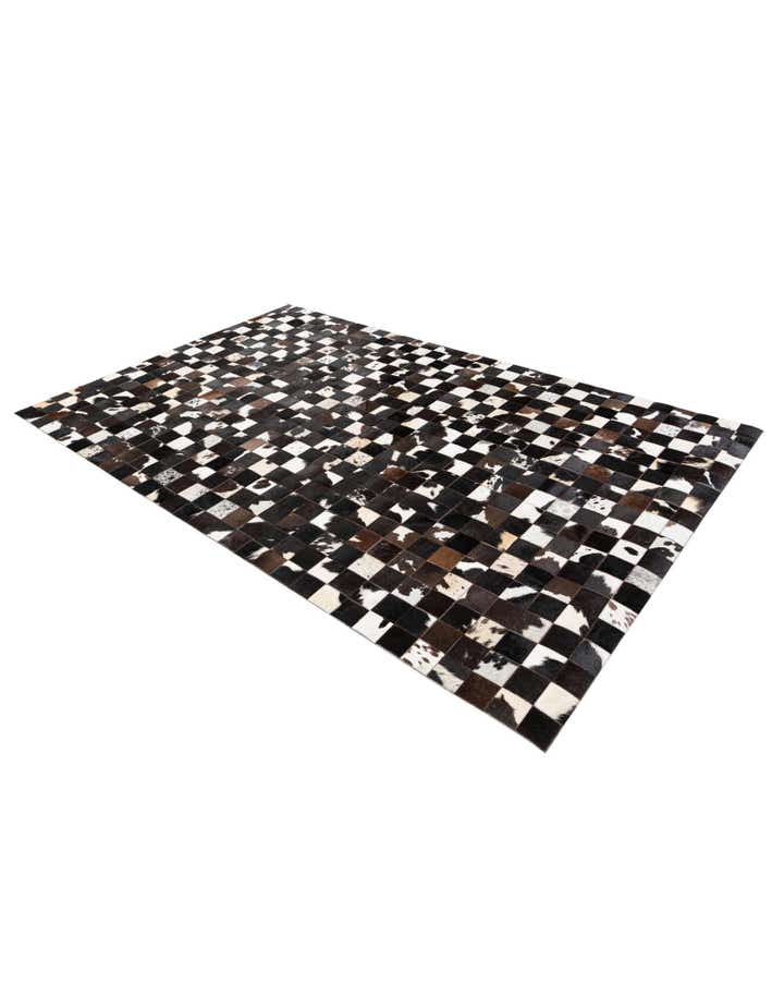 5' x 8' Cowhide Stocks Rug