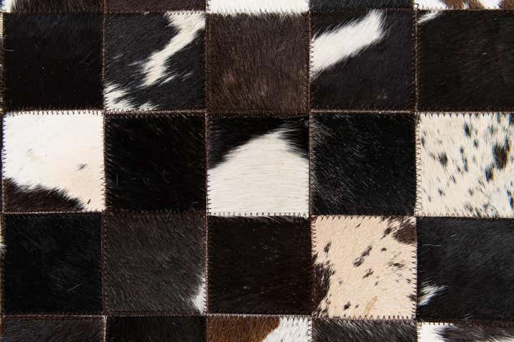 5' x 8' Cowhide Stocks Rug
