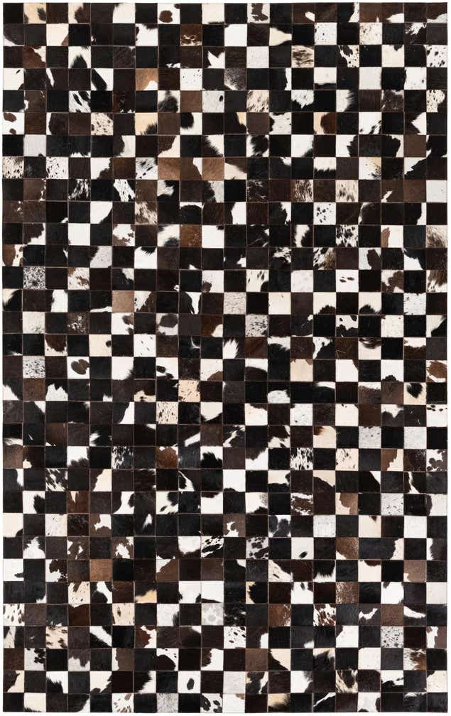 5' x 8' Cowhide Stocks Rug