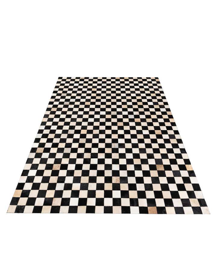5' 8 x 7' 10 Cowhide Stocks Rug