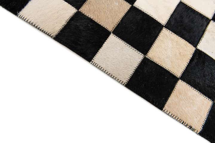 5' 8 x 7' 10 Cowhide Stocks Rug