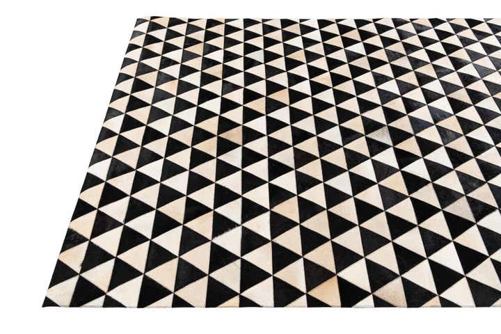 5' 1 x 8' 1 Cowhide Stocks Rug