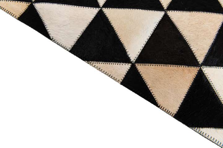 5' 1 x 8' 1 Cowhide Stocks Rug