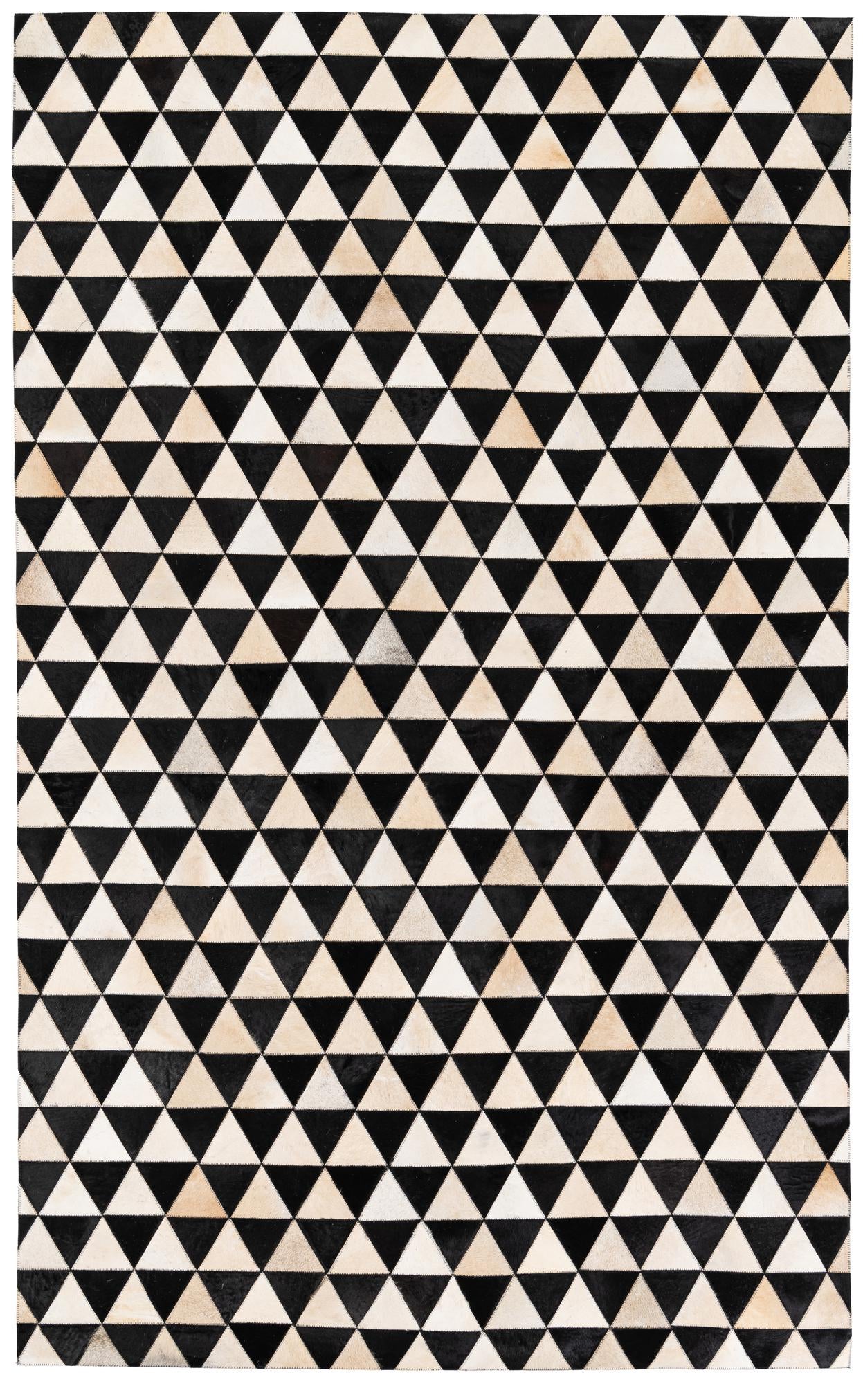 5' 1 x 8' 1 Cowhide Stocks Rug