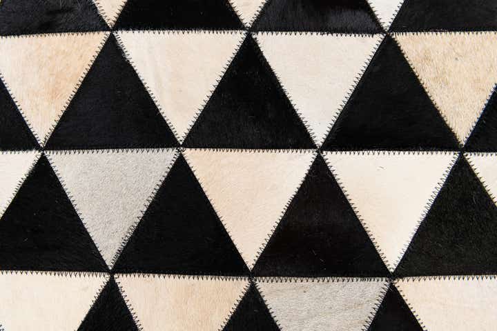 5' 1 x 8' 2 Cowhide Stocks Rug