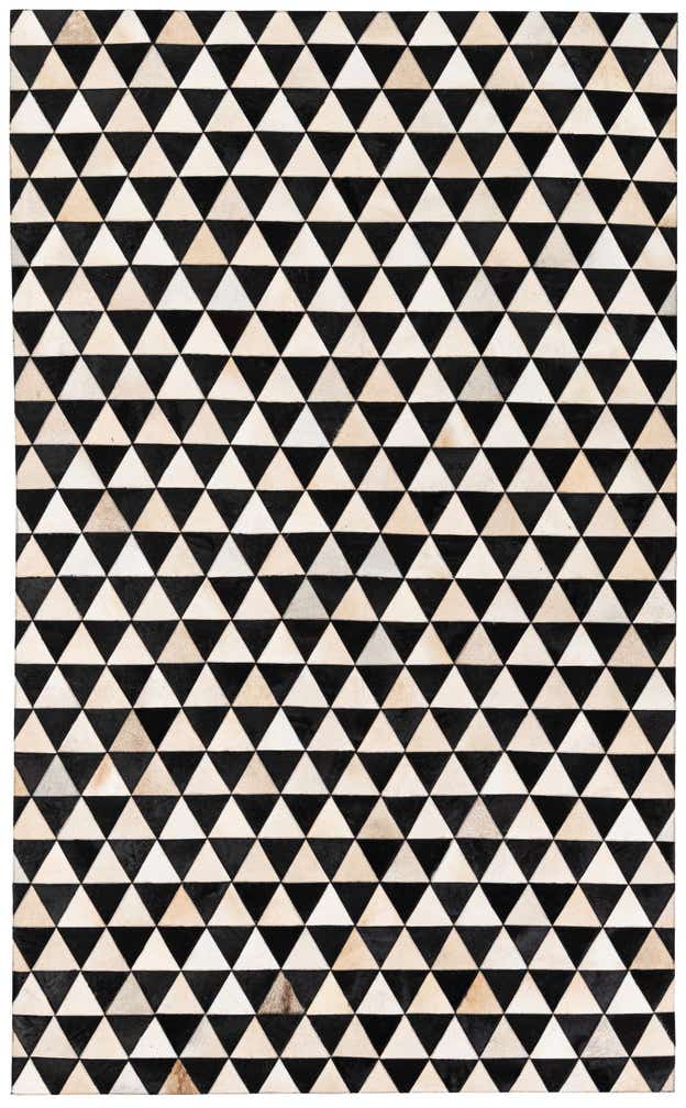 5' 1 x 8' 2 Cowhide Stocks Rug