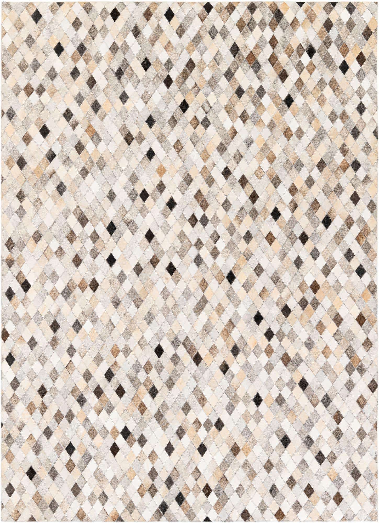 5' 8 x 7' 10 Cowhide Stocks Rug