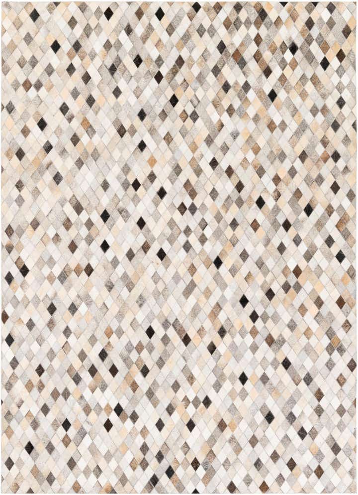 5' 8 x 7' 10 Cowhide Stocks Rug