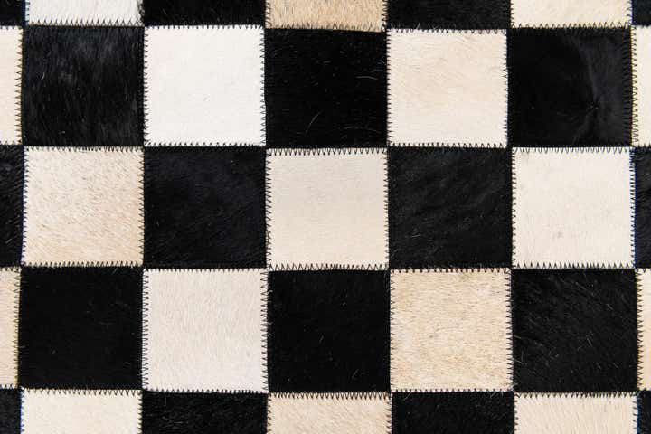 5' 8 x 7' 10 Cowhide Stocks Rug