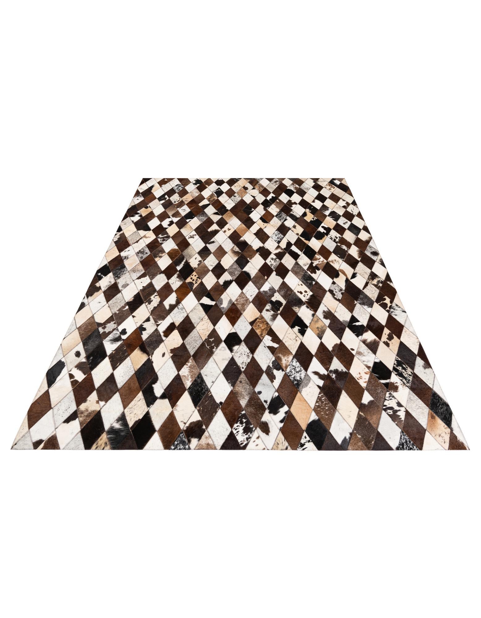 5' 8 x 7' 11 Cowhide Stocks Rug