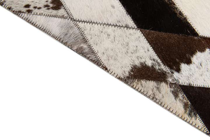 5' 8 x 7' 11 Cowhide Stocks Rug