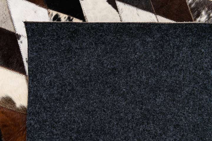 5' 8 x 7' 11 Cowhide Stocks Rug