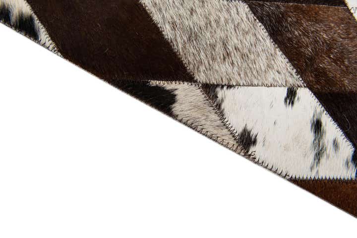 5' 8 x 7' 11 Cowhide Stocks Rug