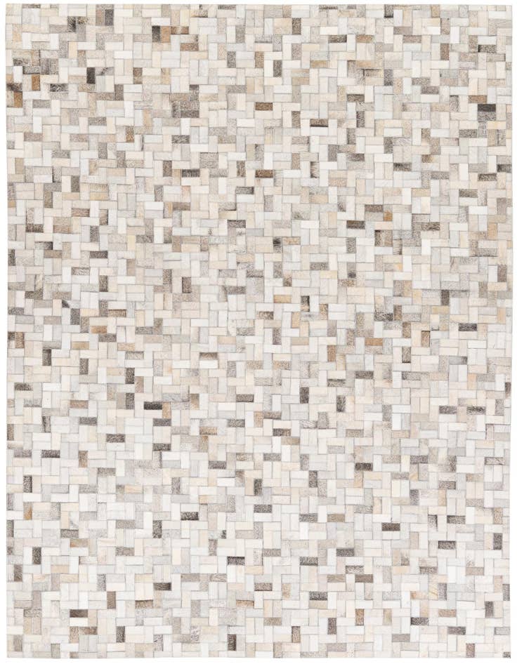 Detail image of 5' 7 x 7' 10 Cowhide Stocks Rug