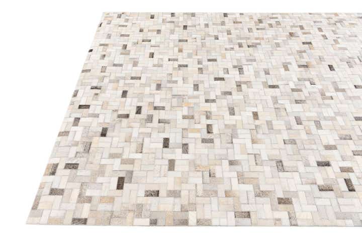 5' 7 x 8' Cowhide Stocks Rug