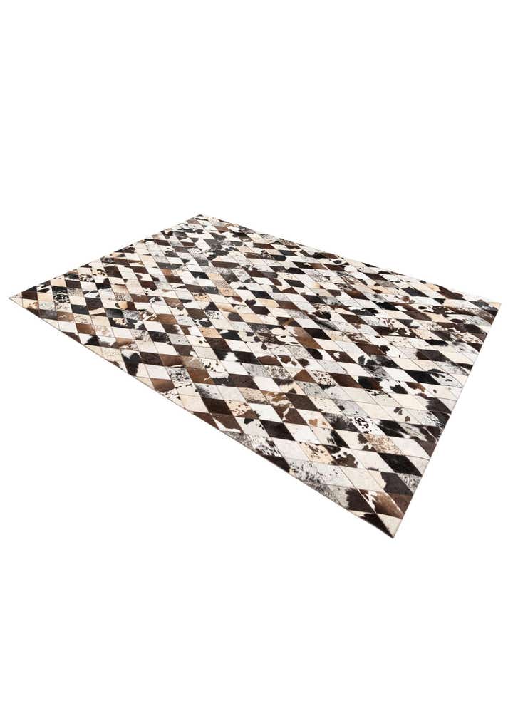 5' 8 x 7' 11 Cowhide Stocks Rug