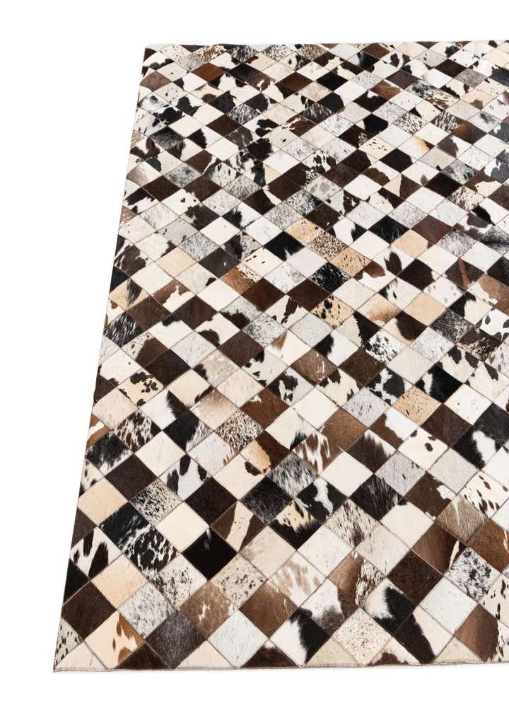 5' 8 x 7' 11 Cowhide Stocks Rug