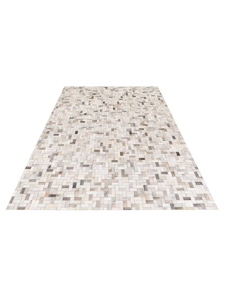 Detail image of 5' 7 x 7' 11 Cowhide Stocks Rug