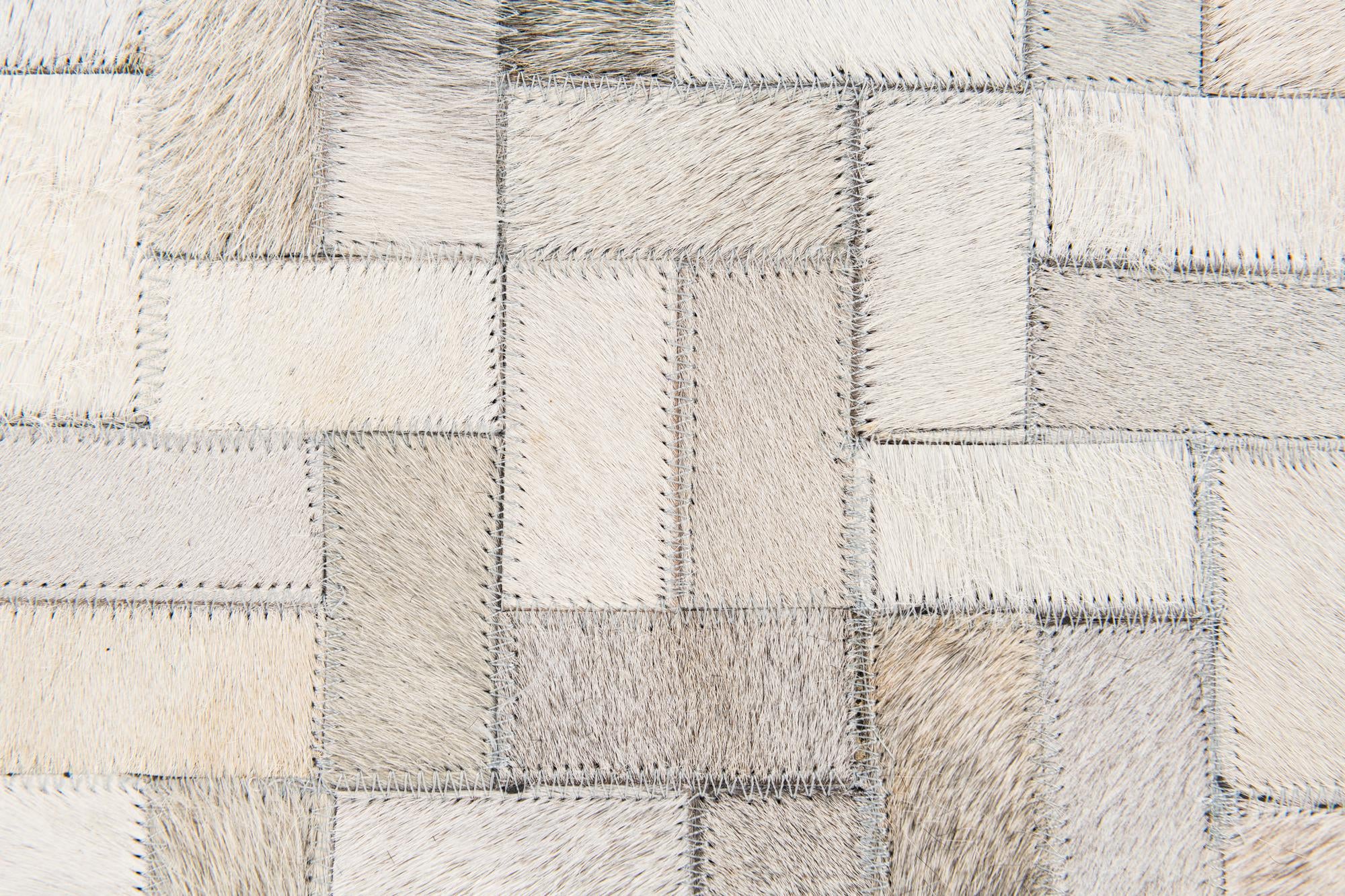 5' 7 x 7' 11 Cowhide Stocks Rug