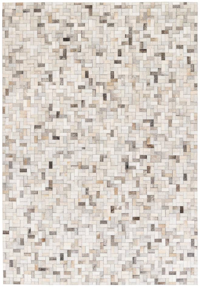 Detail image of 5' 7 x 7' 11 Cowhide Stocks Rug