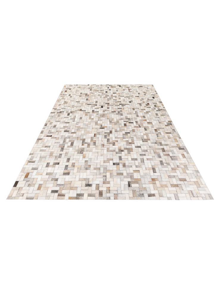 Detail image of 5' 7 x 7' 10 Cowhide Stocks Rug