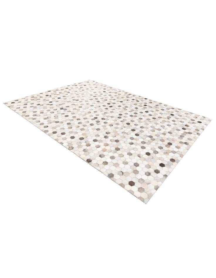 Detail image of 5' 8 x 7' 11 Cowhide Stocks Rug