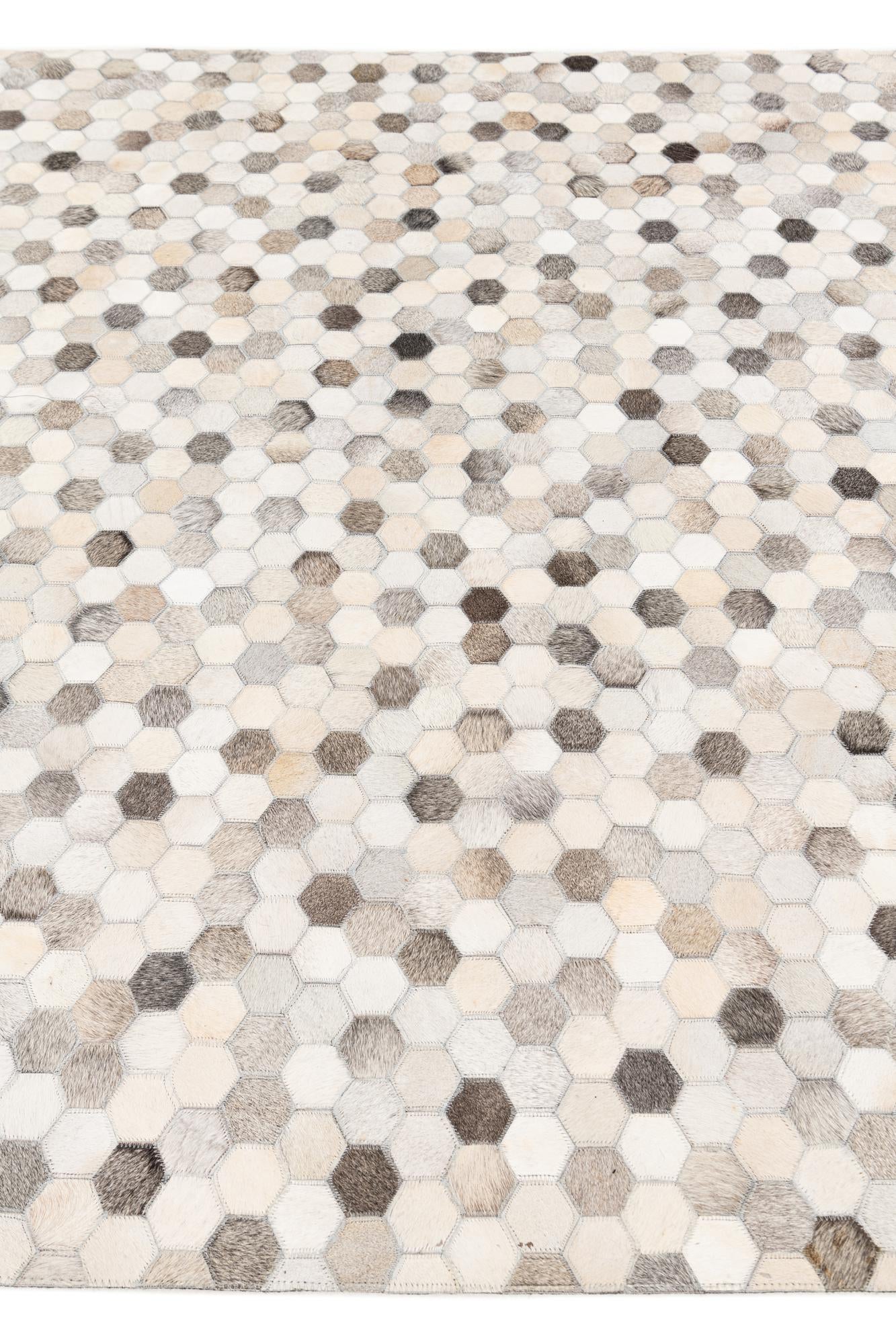 5' 8 x 7' 11 Cowhide Stocks Rug