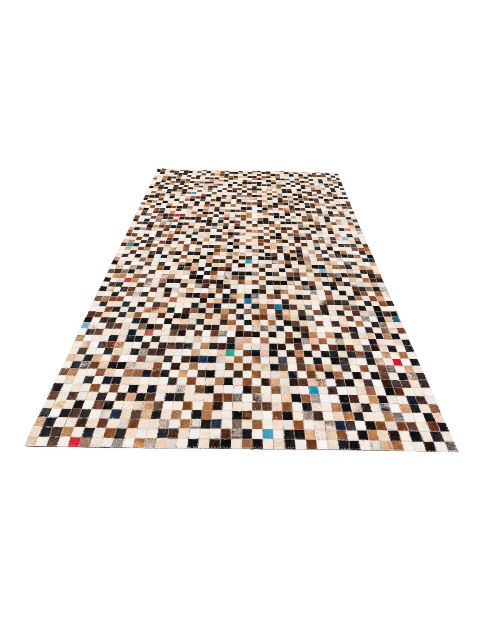 5' 1 x 7' 11 Cowhide Stocks Rug