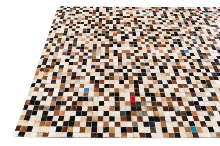 5' 1 x 7' 11 Cowhide Stocks Rug