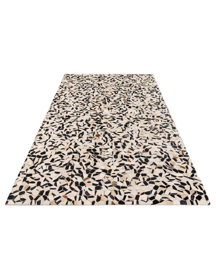 Detail image of 5' x 8' Cowhide Stocks Rug