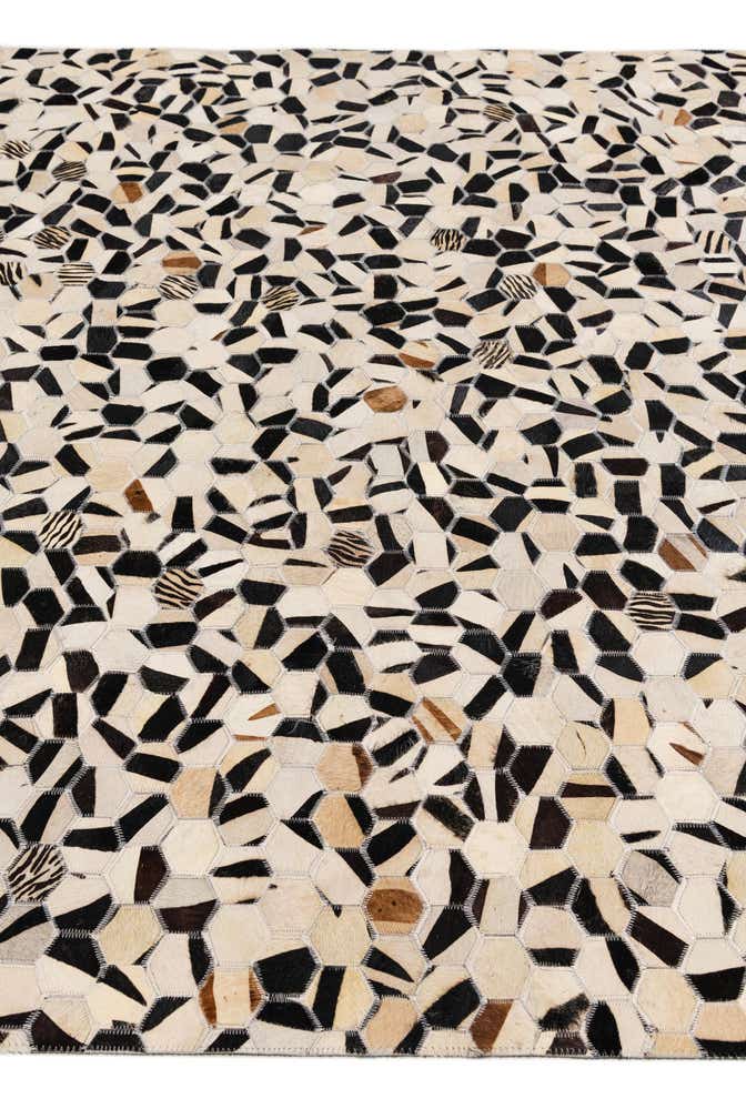 5' 1 x 7' 11 Cowhide Stocks Rug
