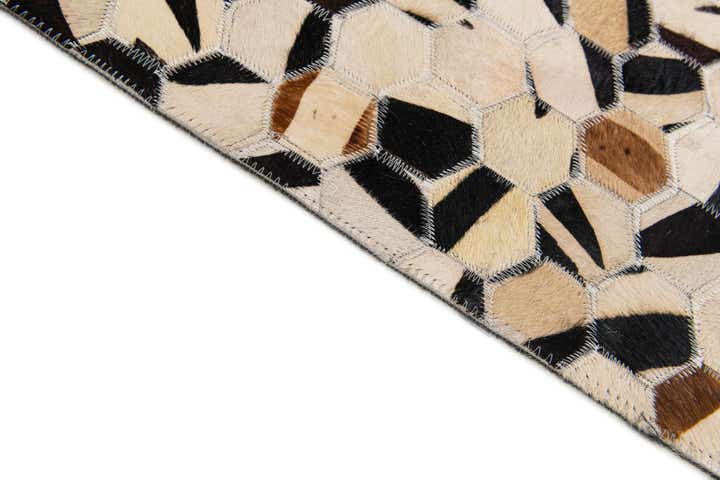 5' 1 x 7' 11 Cowhide Stocks Rug