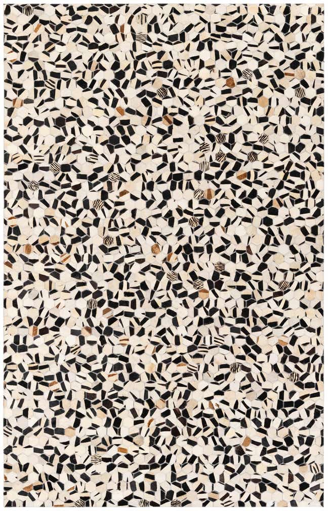 5' 1 x 7' 11 Cowhide Stocks Rug