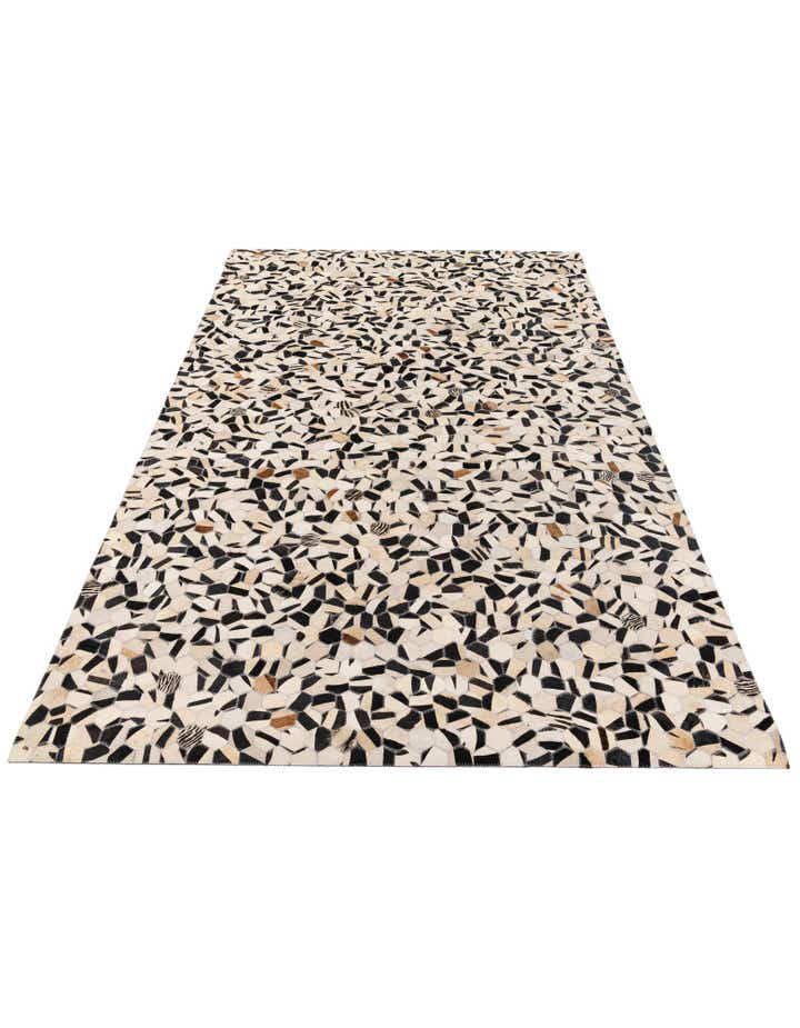 5' x 8' Cowhide Stocks Rug