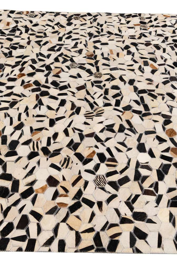 5' x 8' Cowhide Stocks Rug