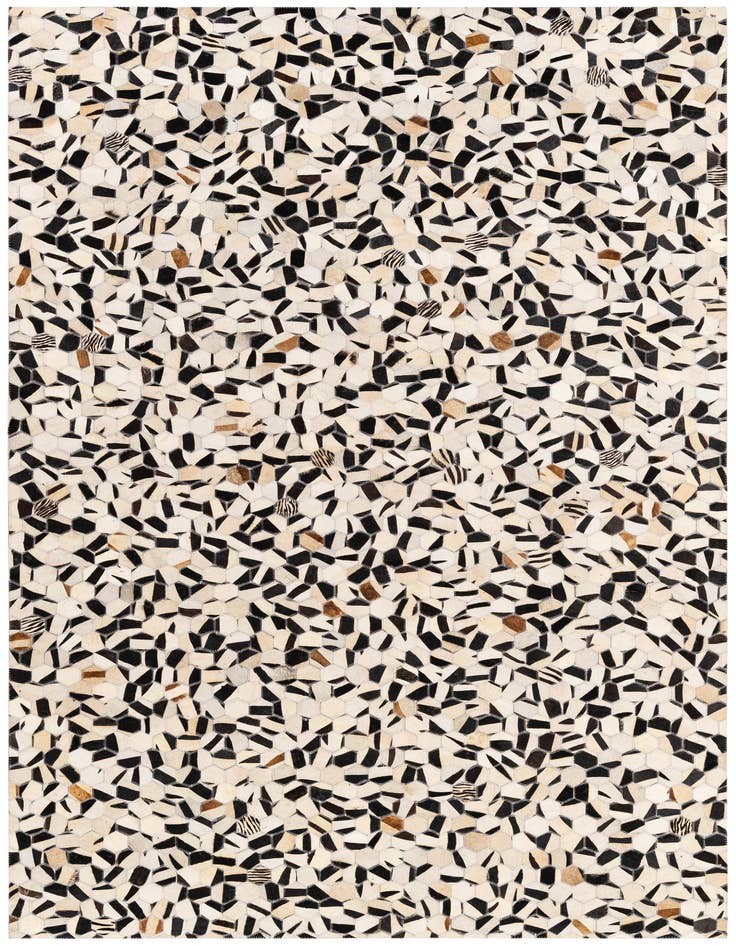 Detail image of 5' x 8' Cowhide Stocks Rug