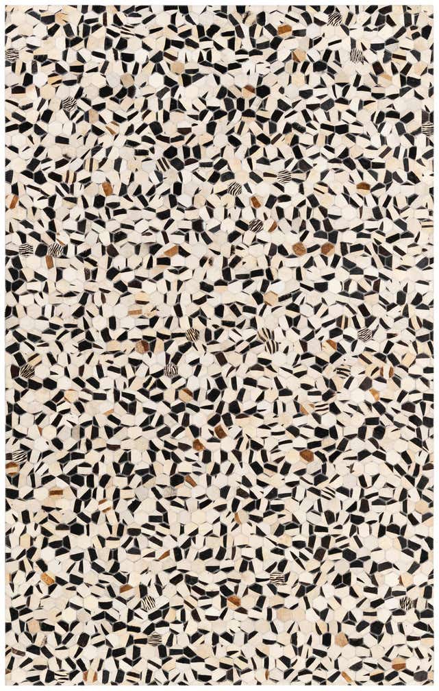 5' x 8' Cowhide Stocks Rug