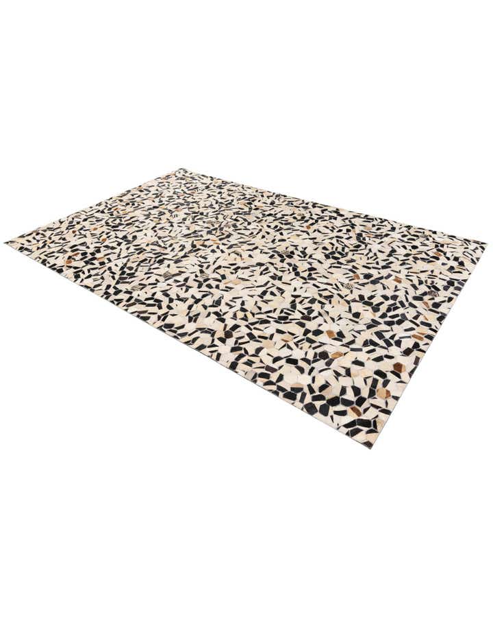 5' 1 x 7' 11 Cowhide Stocks Rug