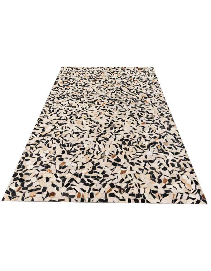 5' 1 x 7' 11 Cowhide Stocks Rug