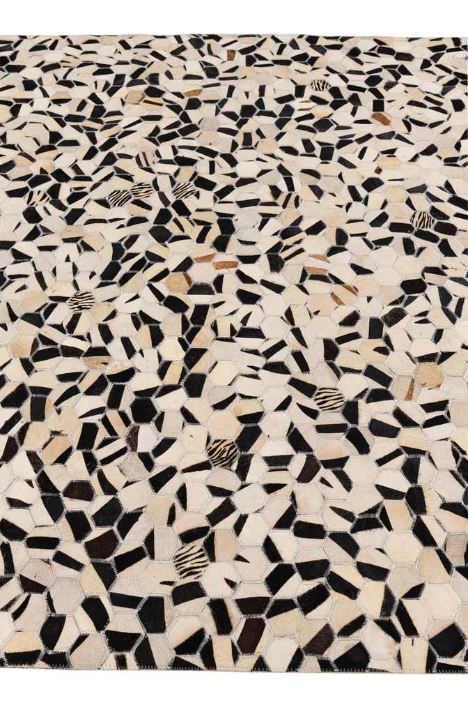 5' 1 x 7' 11 Cowhide Stocks Rug