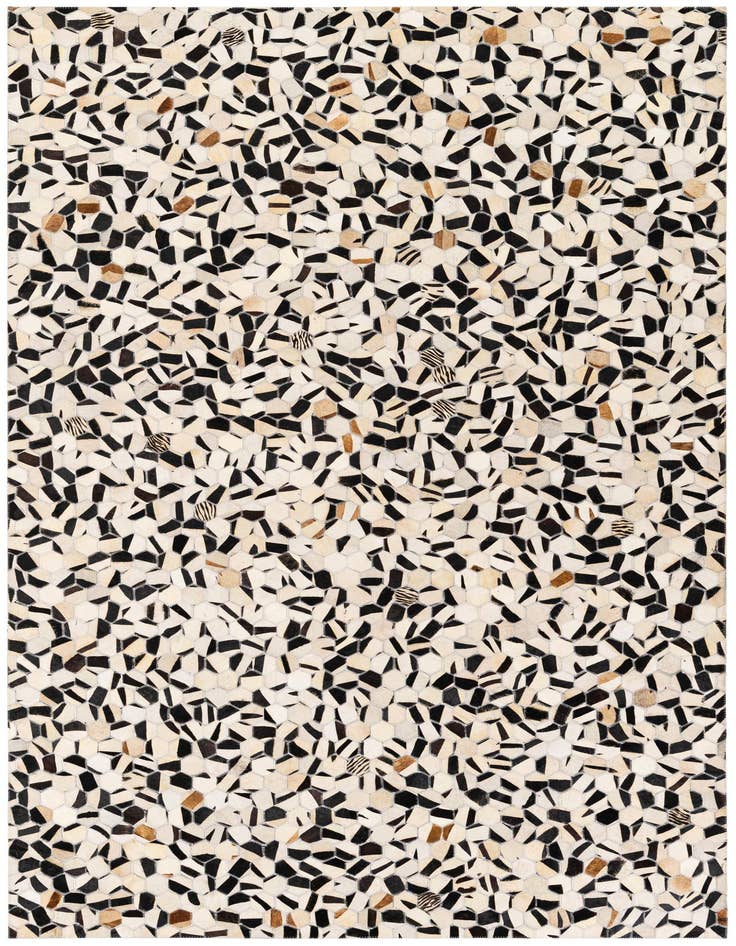 Detail image of 5' 1 x 7' 11 Cowhide Stocks Rug
