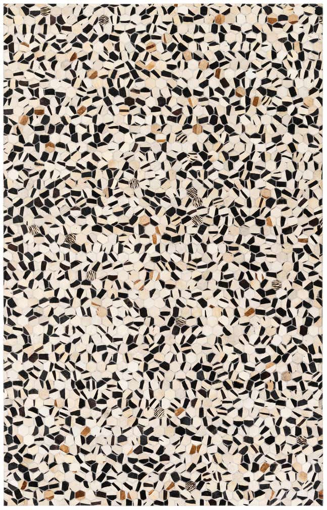 5' 1 x 7' 11 Cowhide Stocks Rug