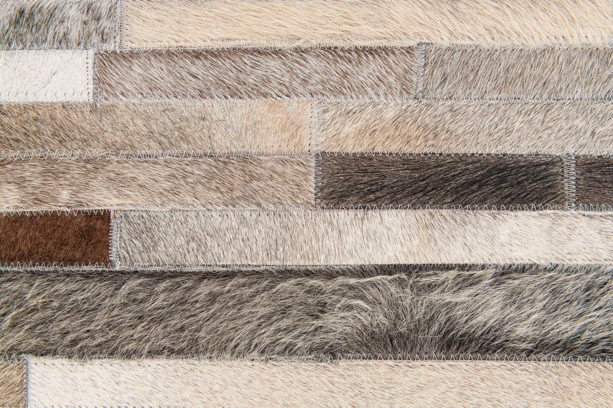 5' 1 x 7' 11 Cowhide Stocks Rug